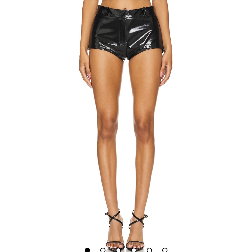 Lamarque Black High Waist Shorts
